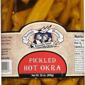 PICKLED HOT OKRA