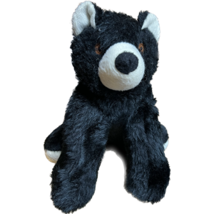BLK BEAR GSM DOG TOY