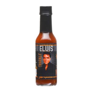 ELVIS T R O U B L E HOT SAUCE