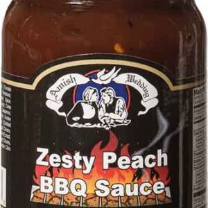 BBQ SAUCE ZESTY PEACH 15OZ