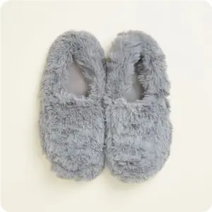 GREY WARMIES SLIPPERS
