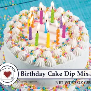 DIP MIX BIRTHDAY CAKE