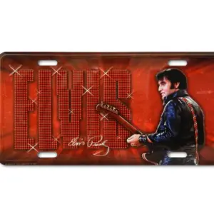 ELVIS LICENCE PLATE