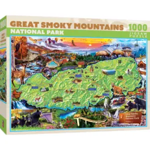 GREAT SMOKY MTNS 1000PC