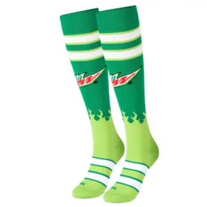 SOCKS MTN DEW COMPRES MD