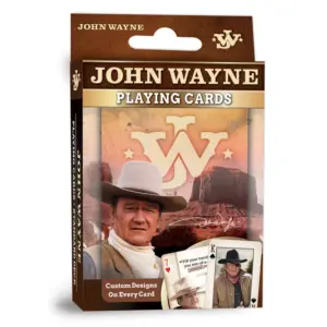 JOHN WAYNE PLAYING CARDS