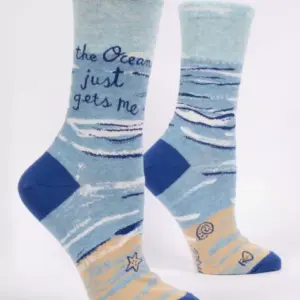 OCEAN GETS ME CREW SOCKS