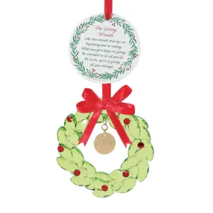 THE GIVING WREATH ORN