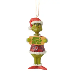 BEWARE A GRINCH LIVES HERE