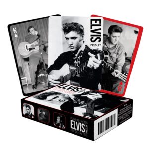 ELVIS BLK N WHT CARDS