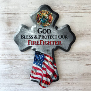 WOOD CROSS FIREFIGHTER