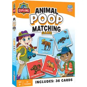 ANIMAL POOP MATCHING GAME