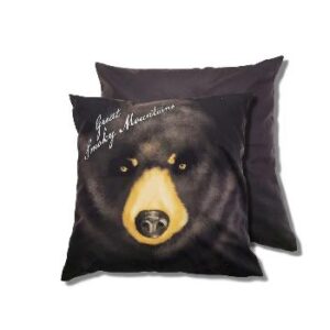 BLACK BEAR FACE PILLOW GSM