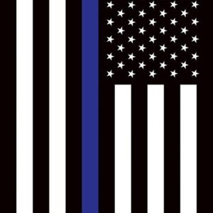 POLICE DEPT FLAG