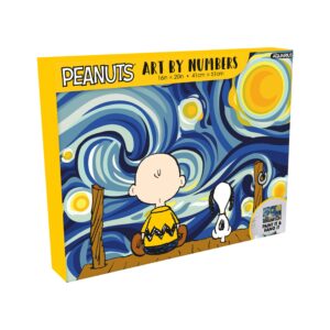 PEANUTS STARRY NIGHT ART BY S
