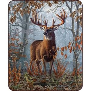 WHITETAIL BUCK THROW