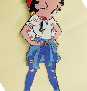 BETTY BOOP SWINGING LEGS CLOCK