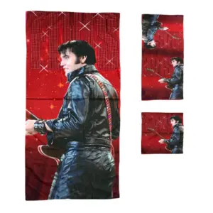 3PCS SET ELVIS 68 NAME TOWEL SET