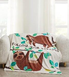SLOTH DREAMS THROW
