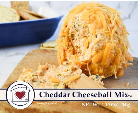 DIP MIX CHEDDAR CHEESEBALL
