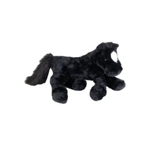 LAYING HORSE BLACK