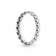 BAND OF ASYMMETRIC STARS RING