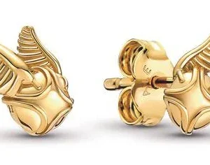 HARRY POTTER, GOLDEN SNITCH STUD