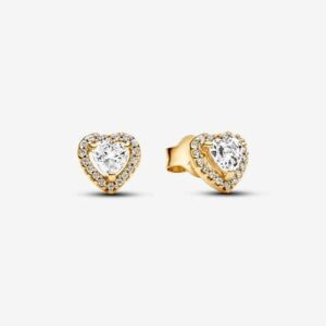 Sparkle Heart Studs