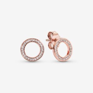 Stud Earrings Forever PANDORA wi