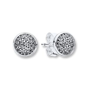 Stud Earrings Dazzling Droplets