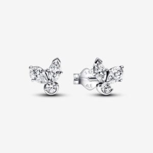 Sparkling Herbarium Cluster Stud
