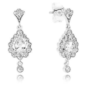 Earrings in sterling silver with