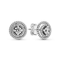 SPARKLING DOUBLE HALO STUDS