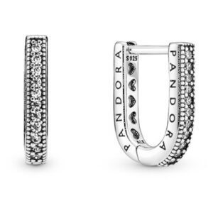 U-SHAPED HOOPS EARRINGS