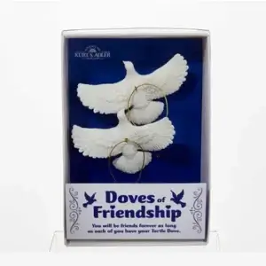 FRIENDSHIP DOVE ORN GIFTBOXED