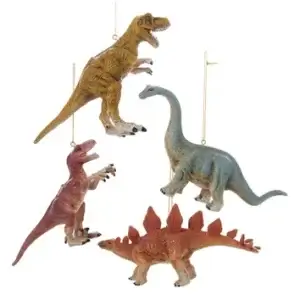 4 ASST DINOSAURS
