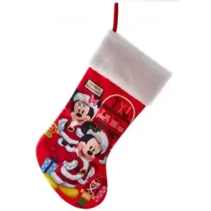 SANTA MICKEY &amp; MINNIE STOCKING