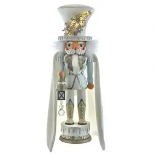 SNOWFLAKE SOLIDER LED NUTCRACKER