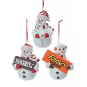 3 A REESES HERSHEY KISSES SNOMN