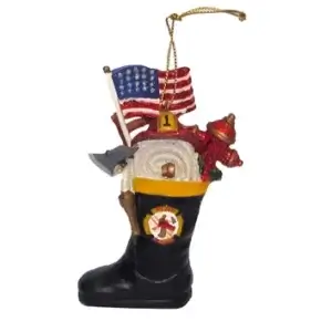 FIREMAN BOOT ORN