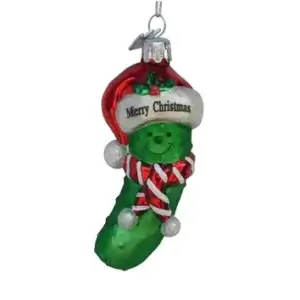 NOBLE GEM GLASS HAPPY PICKLE