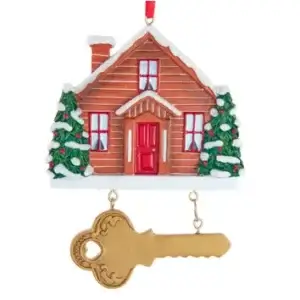 HOME W KEY DANGLE ORN